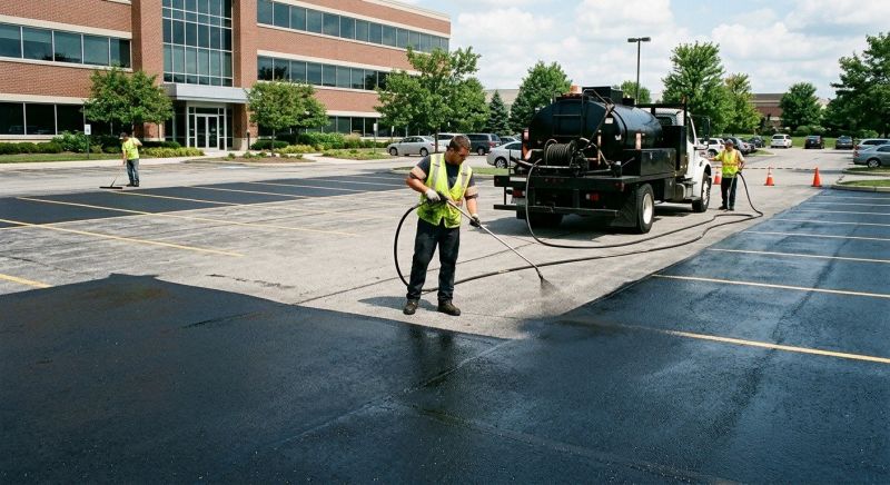Asphalt Parking Lot Sealing in Fort Collins, CO
