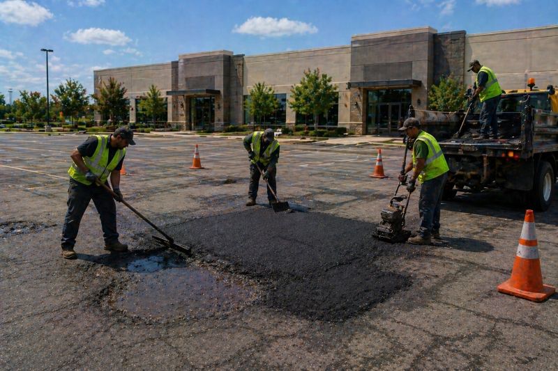 Commercial Pothole Repair in Little Rock, AR