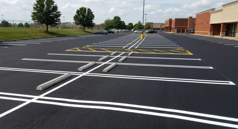 Parking Area Striping in Lawrenceville, GA